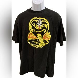 Cobra Kai Black Men’s Short‎ Sleeve T Size 2XL